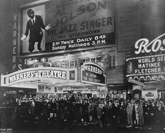 The Premiere of The Jazz Singer, www.greatamericanthings.net