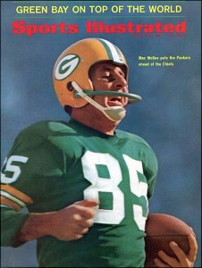 Max McGee caught two touchdown passes in Super Bowl I, www.greatamericanthings.net