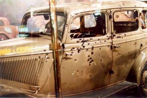 Bonnie and Clyde's car, www.greatamericanthings.net